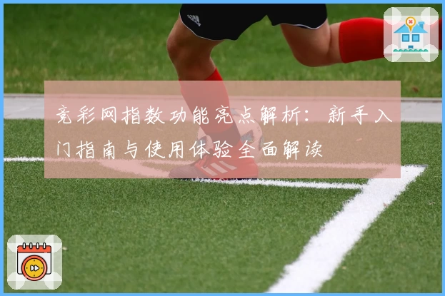 竞彩网指数功能亮点解析：新手入门指南与使用体验全面解读